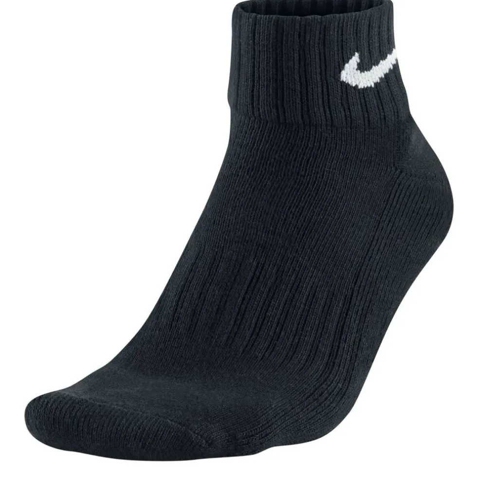 Three Pack Quarter Socks Mens