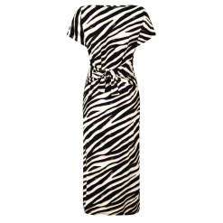 Tie Front Jersey Dress