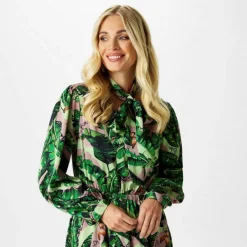 Tiered Midi Dress