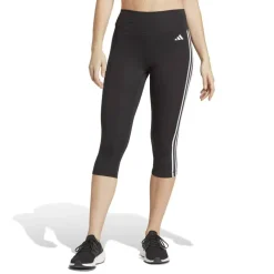 Train Essentials 3-Stripes High Waisted Three Quarter Leggings