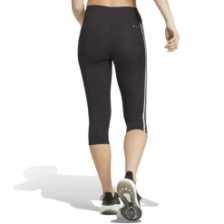 Train Essentials 3-Stripes High Waisted Three Quarter Leggings