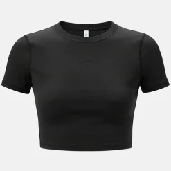 Training SS Crop T-Shirts Womens