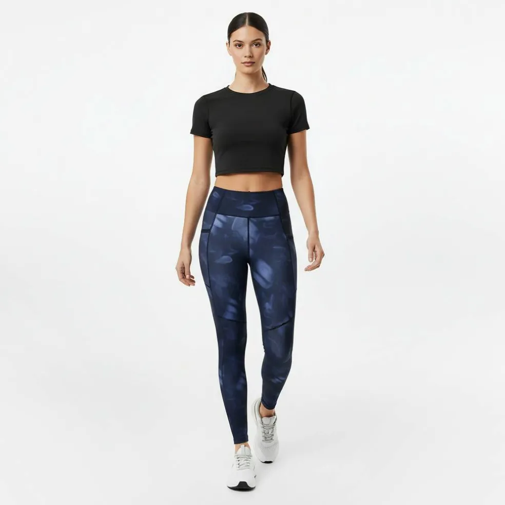 Training SS Crop T-Shirts Womens