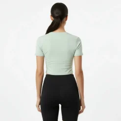 Training SS Crop T-Shirts Womens