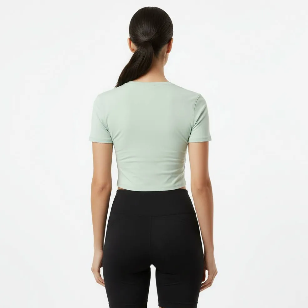 Training SS Crop T-Shirts Womens