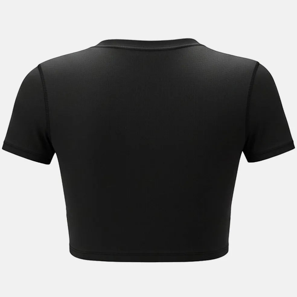 Training SS Crop T-Shirts Womens