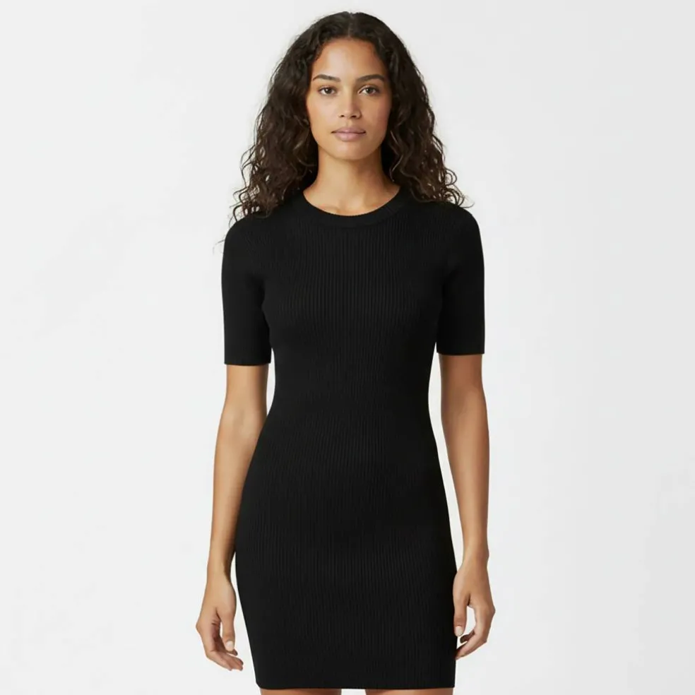 Travel Rib Dress Women