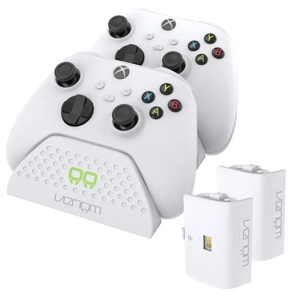 Twin Docking Station Fox Xbox Series X/S and One (White)