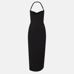 Twist Back Slinky Maxi Dress Womens