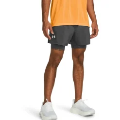 UA Launch Mens 2-in-1 5in Shorts