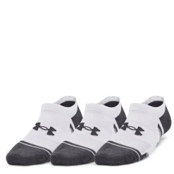 UA Performance Tech 3-Pack No Show Socks Kids'
