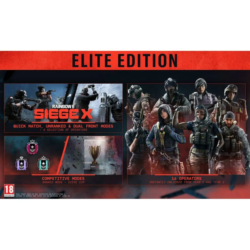 Ubi Rainbow 6 Siege X Elite