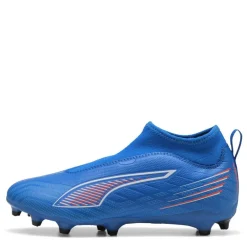 Ultra 5 Match Children Laceless Firm Ground Football Boots