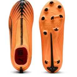 Ultra 5 Match Children Laceless Firm Ground Football Boots