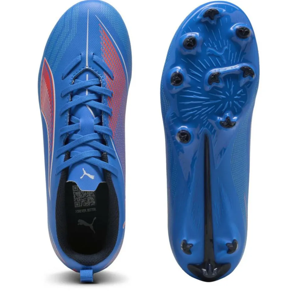 Ultra 6 Match Juniors Firm Ground Football Boots