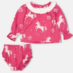 Unicorn Dress and Legging Set