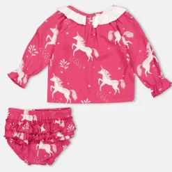 Unicorn Dress and Legging Set