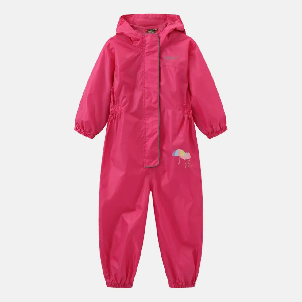 Unisex Kids' All-Weather Waterproof Long Sleeve Jumpsuit