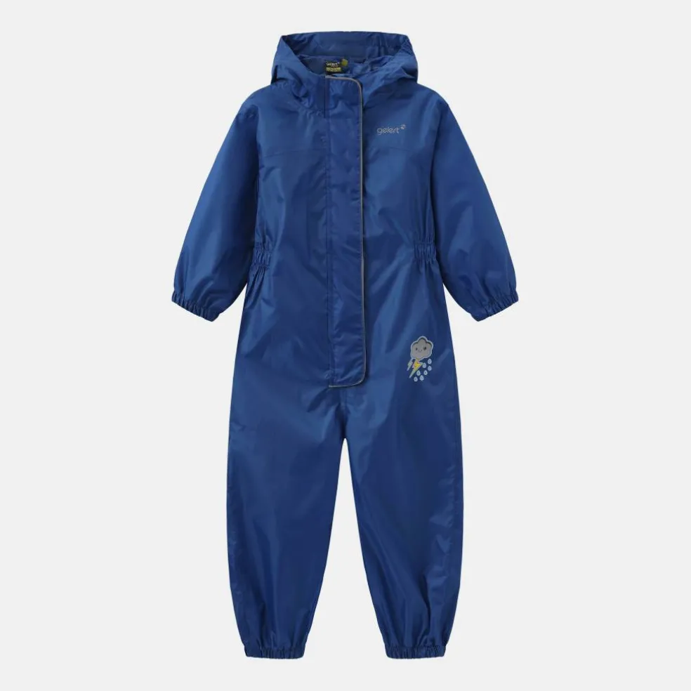 Unisex Kids' All-Weather Waterproof Long Sleeve Jumpsuit