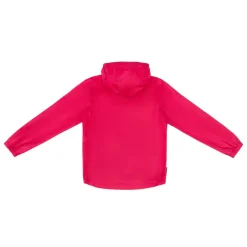 Unisex Kids Packaway Hooded Long Sleeve Waterproof Jacket