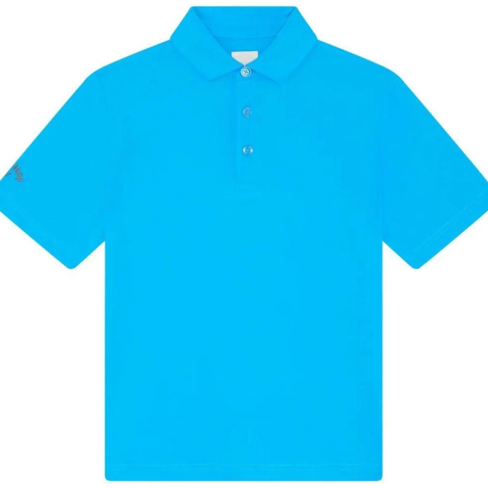 Unisex Kids' Solid Short-Sleeve Performance Polo Shirt