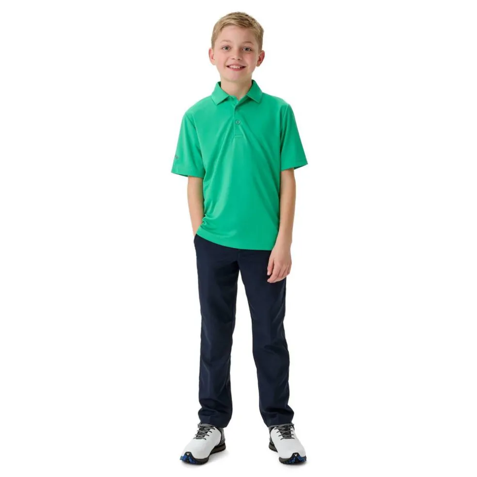 Unisex Kids' Solid Short-Sleeve Performance Polo Shirt