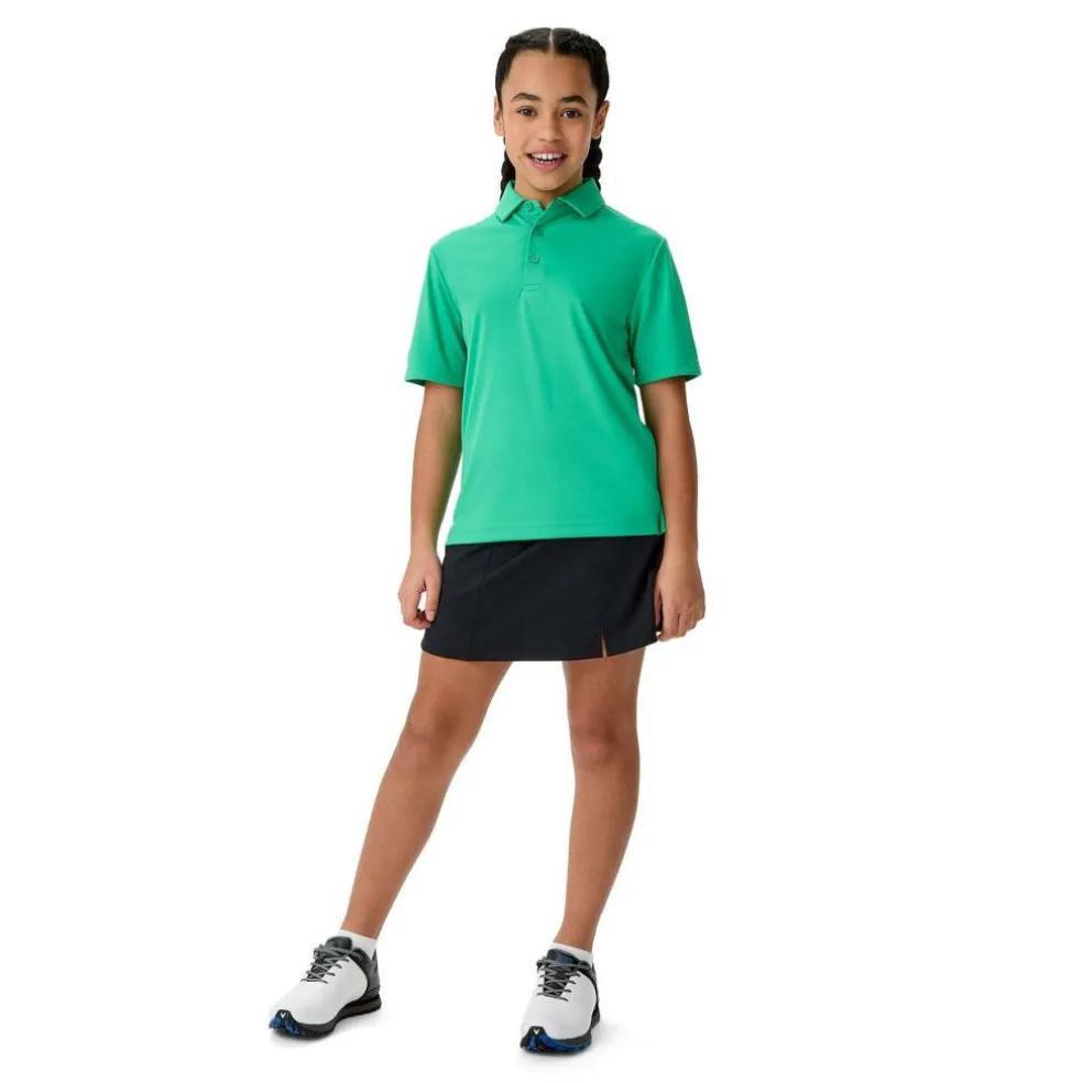 Unisex Kids' Solid Short-Sleeve Performance Polo Shirt