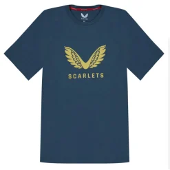 Unisex Adults Scarlets Rugby Polo Shirt