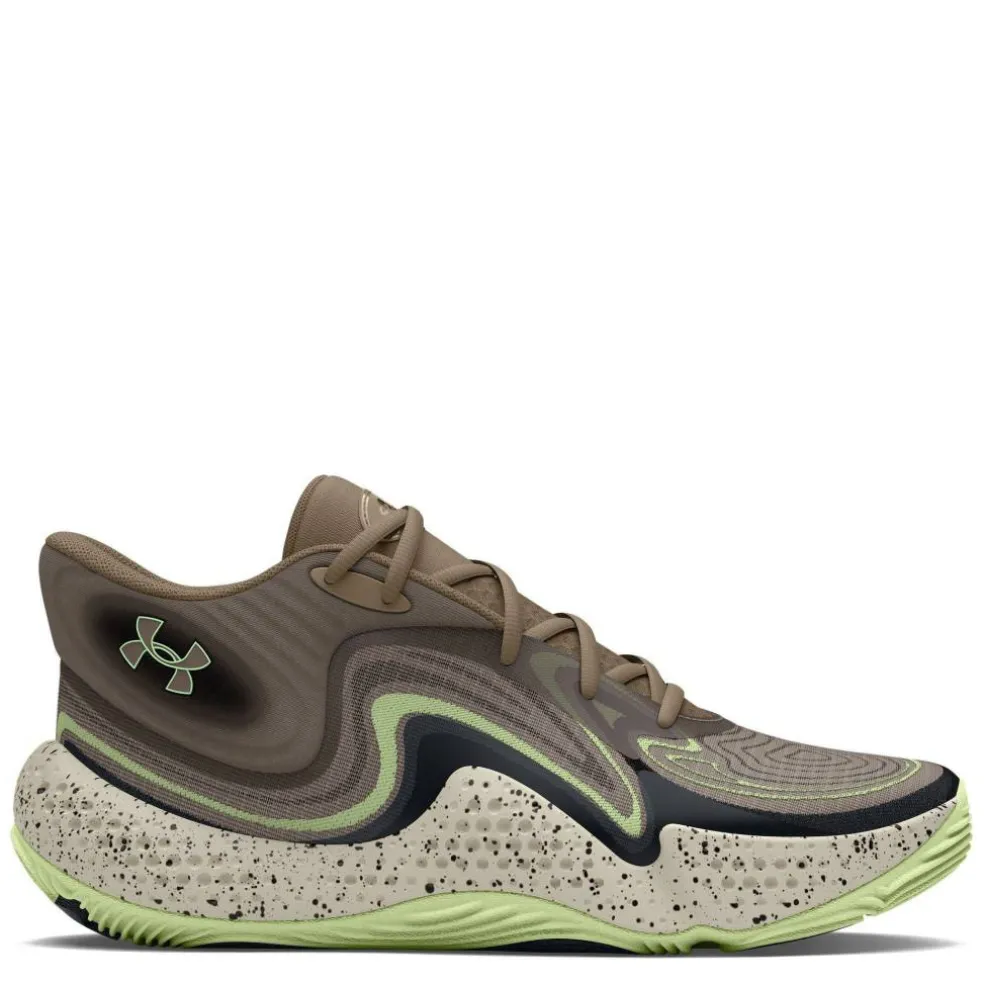 Unisex Adults' Spawn Mid Camo Basketball Trainers