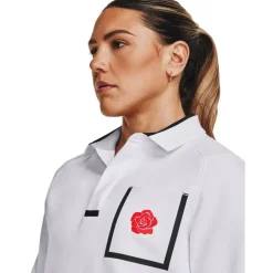Unisex Adults Summit Knitted Long-Sleeve Polo Shirt