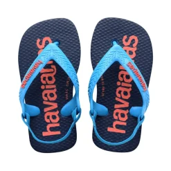 Unisex Kids Baby Logomania Salmon Flip Flops