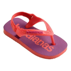 Unisex Kids Baby Logomania Salmon Flip Flops