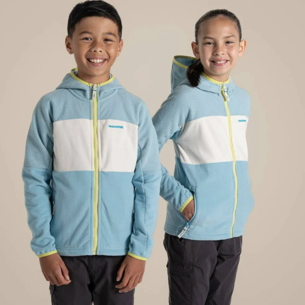 Unisex Kids' Bindloe Hooded Full Zip Fleece