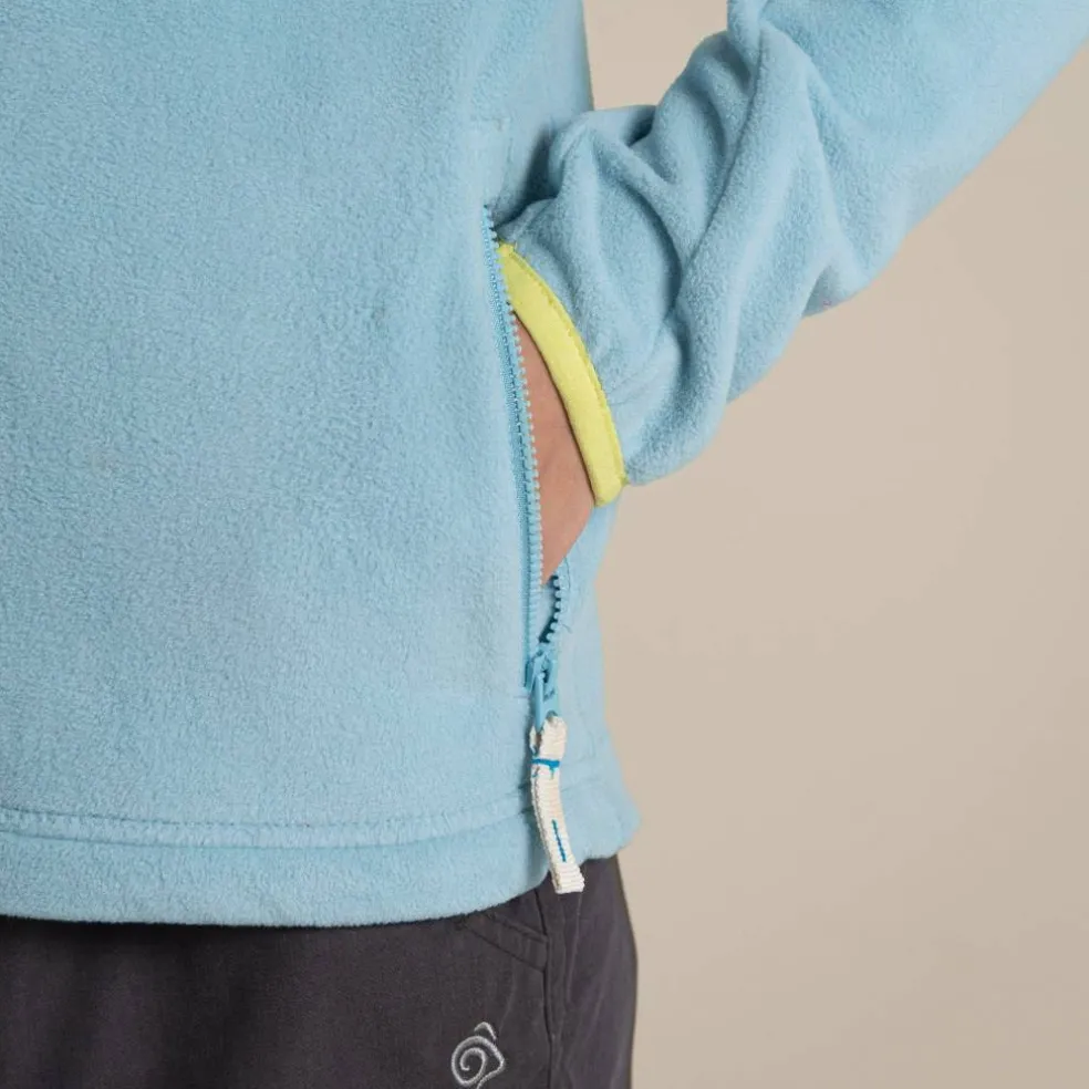 Unisex Kids' Bindloe Hooded Full Zip Fleece