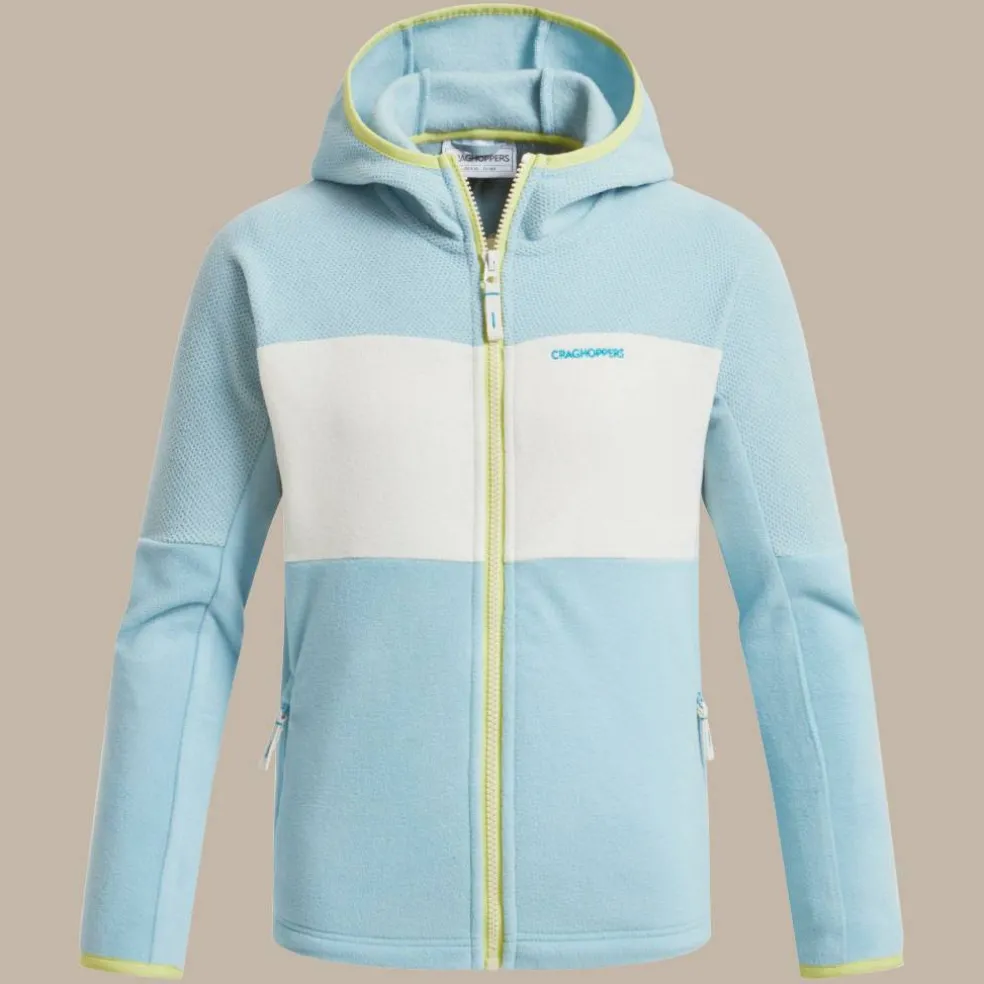 Unisex Kids' Bindloe Hooded Full Zip Fleece