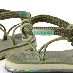 Unisex Kids' Cosmo Madrid Green Flip Flops
