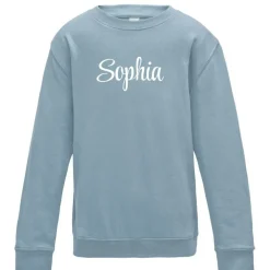 Unisex Kids' Cotton Crew Neck Sweatshirt