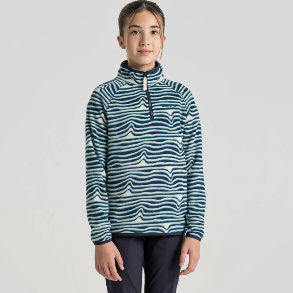 Unisex Kids' Crag Kai Half-Zip Fleece