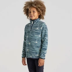 Unisex Kids' Crag Kai Half-Zip Fleece