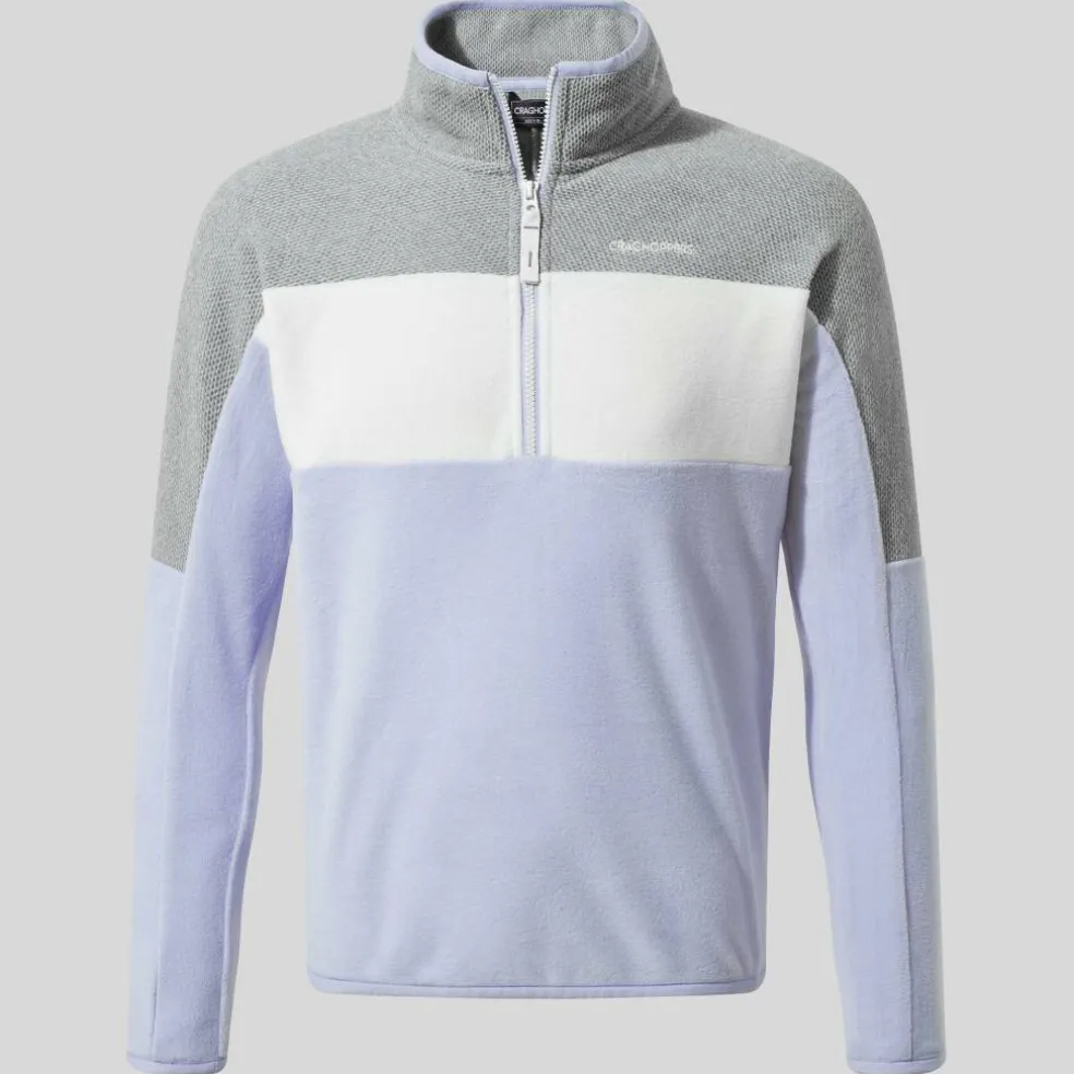 Unisex Kids' Crag Linden Half-Zip Fleece
