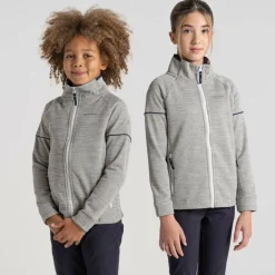 Unisex Kids' Crag Nico Hooded Full-Zip Fleece