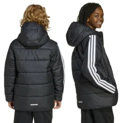 Unisex Kids Essentials 3S Hooded Long Sleeve Puffer Jacket