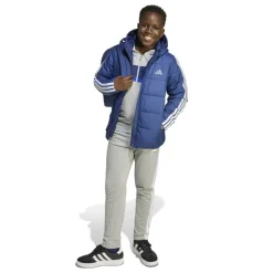 Unisex Kids Essentials 3S Hooded Long Sleeve Puffer Jacket