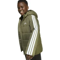 Unisex Kids Essentials 3S Hooded Long Sleeve Puffer Jacket