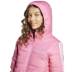 Unisex Kids Essentials 3S Hooded Long Sleeve Puffer Jacket