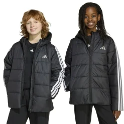 Unisex Kids Essentials 3S Hooded Long Sleeve Puffer Jacket