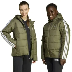 Unisex Kids Essentials 3S Hooded Long Sleeve Puffer Jacket