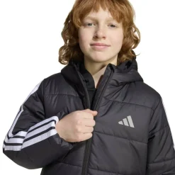 Unisex Kids Essentials 3S Hooded Long Sleeve Puffer Jacket