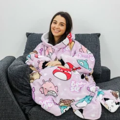 Unisex Kids' Fleece Fluffy Dressing Gown