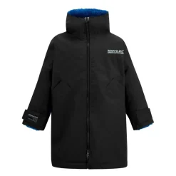 Unisex Kids Fleece Lined Oversized Fit Waterproof Robe